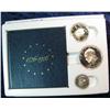 Image 1 : 768. 1976S 3-Coin Silver Proof Set. Original as Issued.