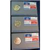 Image 1 : 770. (3) 1974 Bicentennial Bronze Medal and First Day Covers.