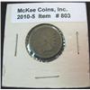 Image 1 : 803. 1862 Indian Head Cent. G-4.
