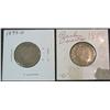 Image 1 : 942. 1893P & 99 O Barber Quarters. AG-G