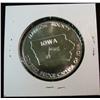Image 2 : 1009. 1972 Winterset, Ia. Proof Sterling Silver Medal. Weighs .9185 ozs. Rare serial no. 73.