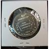 Image 2 : 1067. 1938-1978 Iowa Numismatic Association .999 Fine Silver Proof Medal. Weighs .650 oz.