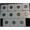 Image 1 : 1157. 1919P, 30P, S, 34P, 35P, D, S, 36P, D, S, & 37P Buffalo Nickels. VG-F.