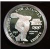 Image 1 : 1390. 1983 S Olympics Proof Silver Dollar. Encapsulated.