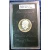 Image 1 : 1429. 1974 S Silver Proof Eisenhower Dollar in hard plastic case of issue.