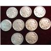 Image 1 : 1455. 1923P, 25P, 26P, 30P, 34-37P Buffalo Nickels. Grades up to Fine. (9 pcs.)