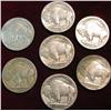Image 2 : 1456. 1924P, 26P, 30P, & 34-37P Buffalo Nickels. Grades up to Fine. (7 pcs.).