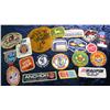 Image 1 : 1460. (20) Different Cloth Patches. Includes "DIS" Eagle; "Scorpion I Love You"; "Lite Beer"; "BMW";