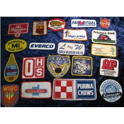 1463. (20) Different Cloth Patches. Includes "John Deere Arizona Airlift 1979"; "Super Crost"; "Klon