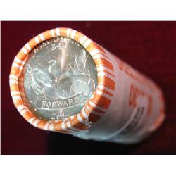 1468. 2004 P Original Gem BU Roll Wisconsin Statehood Quarters. ($10 face value).