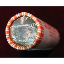 1471. 2005 P Original Gem BU Roll West Virginia Statehood Quarters. ($10 face value).