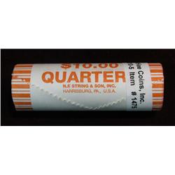 1475. 2007 D Original Gem BU Roll Idaho Statehood Quarters. ($10 face value).