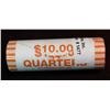 Image 2 : 1477. 2006 P North Dakota Original Gem BU Roll Statehood Quarters. ($10 face value).