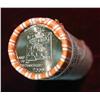 Image 1 : 1481. 2008 D New Mexico Original Gem BU Roll Statehood Quarters. ($10 face value).