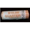 Image 2 : 1485. 2005 P Oregon Original Gem BU Roll Statehood Quarters. ($10 face value).
