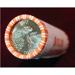 1487. 2007 D Original Gem BU Roll Idaho Statehood Quarters. ($10 face value).