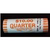 Image 1 : 1493. 2007 D Montana Original Gem BU Roll Statehood Quarters. ($10 face value).