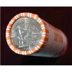 1496. 2005 D Original Gem BU Roll California Statehood Quarters. ($10 face value).
