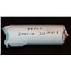 Image 1 : 1513. 2003 D Original U.S. Mint Roll Illinois Statehood Quarters.