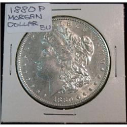 1526. 1880 P Morgan Silver Dollar. Unc.