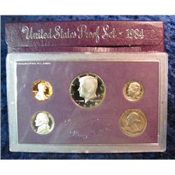 1547. 1984 S U.S. Proof Set. Original as issued.