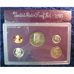 1548. 1985 S U.S. Proof Set. Original as issued.