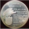 Image 2 : 1584. 1881-1881 James Garfield Sterling Silver Proof Medal. 1.1845 oz.