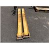 Image 3 : (967780) Grainger Forklift Extension Forks (Slight Bending Noted)
