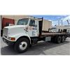 Image 1 : 1998 International F-8100 Flatbed Truck, 402472 Miles, Lic. 684TRW (Starts & Runs)