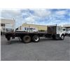 Image 4 : 1998 International F-8100 Flatbed Truck, 402472 Miles, Lic. 684TRW (Starts & Runs)