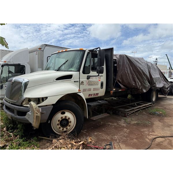 2013 International 4300 Flatbed Truck, Lic. 134TVV (Needs New Engine)