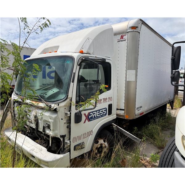 2007 Isuzu Box Truck, Lic. DT250 (No Title - Doesn't Run)