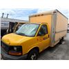 Image 1 : 2006 GMC Savana Box Truck, Lic 131TTZ (Transmission Needs Repair)