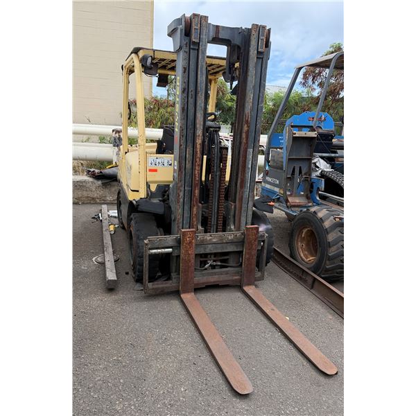 2008 Hyster H80ST Turbo Diesel Forklift (Doesn't Run)