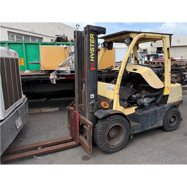 2005 Hyster H60ST Turbo Diesel Forklift (Doesn't Run)