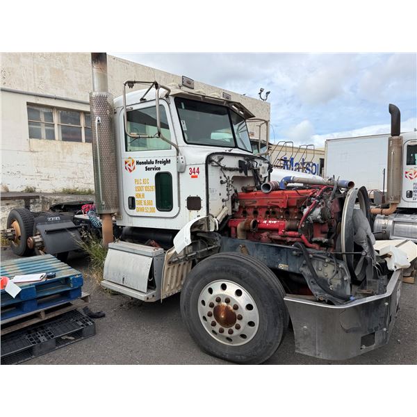 2009 Peterbilt 386 Truck Tractor, Lic. 547TXP  (For Parts - Needs New Engine)
