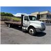 Image 3 : 2013 International 4300 Flatbed Truck, Lic. 183TVV (For Parts - Needs New Engine)