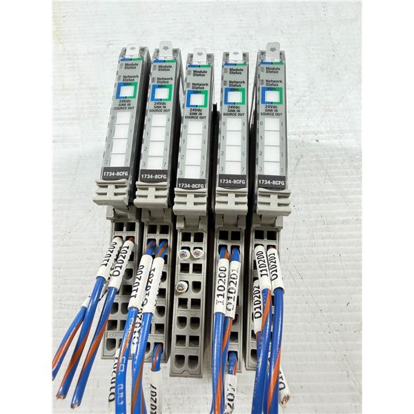 Lot of (5) Allen-Bradley #1734-8CFG