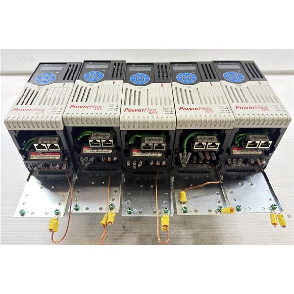 (5) Allen-Bradley #25C-D4P0N104 PowerFlex 527 Drives