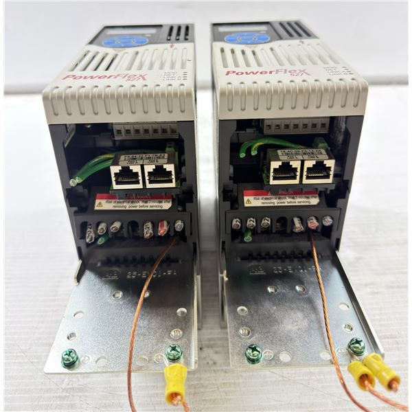 (2) Allen-Bradley #25C-D4P0N104 PowerFlex 527 Drives