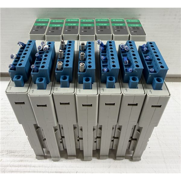 Lot of (7) Allen-Bradley #1719-0B2 DC Output Modules
