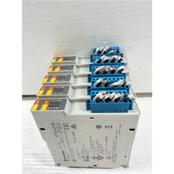 (5) Allen-Bradley #1719-CF4H Analog I/O Modules