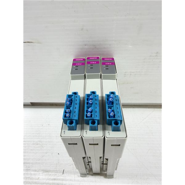 (3) Allen-Bradley #1719-IJ Counter Modules