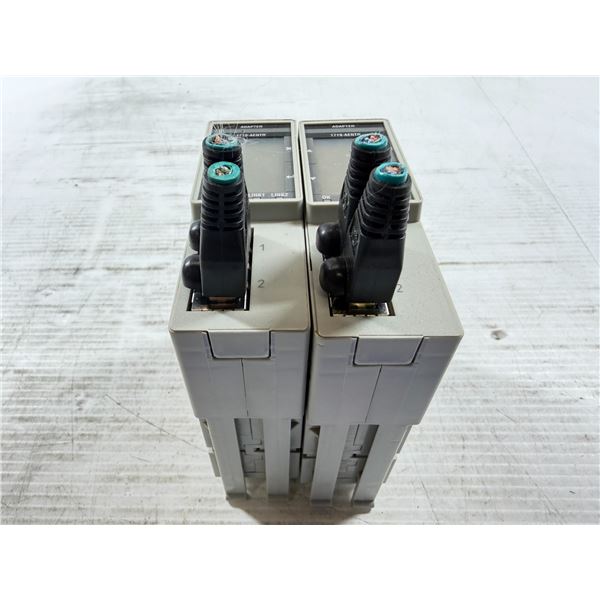 (2) Allen-Bradley #1719-AENTR Adapter Modules