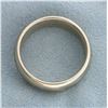 Image 3 : Solitaire Diamond Band Ring in 14K White Gold