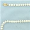 Image 2 : Cultured Pearl Strand Necklace with 14k Gold Clasp