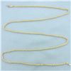 Image 1 : 24 Inch Rope Link Chain Necklace in 14k Yellow Gold