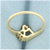 Image 4 : Diamond Ring Enhancer Jacket in 14k Yellow Gold
