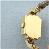 Image 4 : Antique Helbros Diamond Ladies Watch in 14k Yellow Gold Case