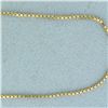Image 2 : Italian 15 Inch Box Link Chain Necklace in 14k Yellow Gold